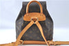 Authentic Louis Vuitton Monogram Montsouris PM Backpack M51137 LV J0745