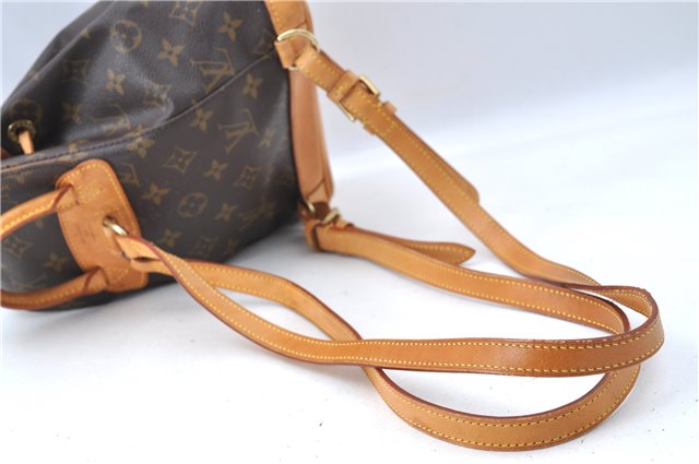 Authentic Louis Vuitton Monogram Montsouris PM Backpack M51137 LV J0745