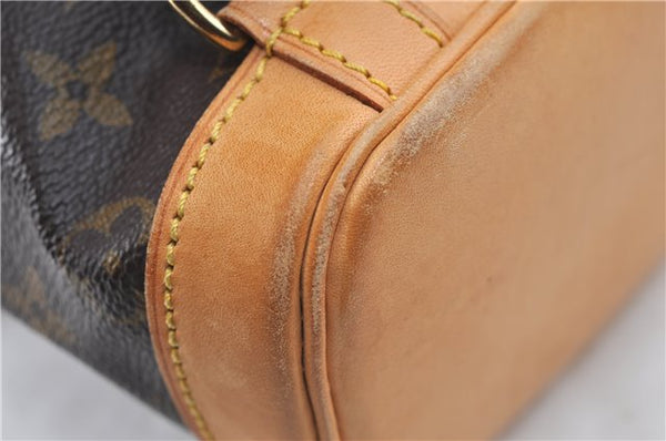 Authentic Louis Vuitton Monogram Montsouris PM Backpack M51137 LV J0745