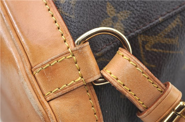 Authentic Louis Vuitton Monogram Montsouris PM Backpack M51137 LV J0745