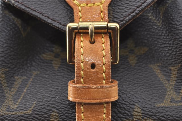 Authentic Louis Vuitton Monogram Montsouris PM Backpack M51137 LV J0745