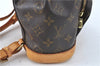 Authentic Louis Vuitton Monogram Montsouris PM Backpack M51137 LV J0745