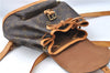 Authentic Louis Vuitton Monogram Montsouris PM Backpack M51137 LV J0745
