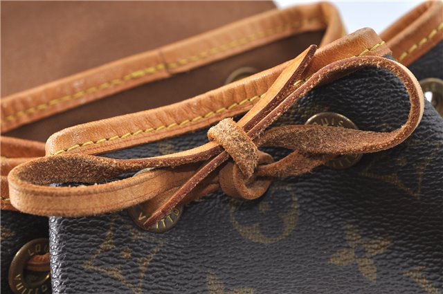 Authentic Louis Vuitton Monogram Montsouris PM Backpack M51137 LV J0745