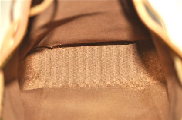 Authentic Louis Vuitton Monogram Montsouris PM Backpack M51137 LV J0745