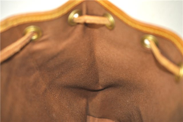 Authentic Louis Vuitton Monogram Montsouris PM Backpack M51137 LV J0745