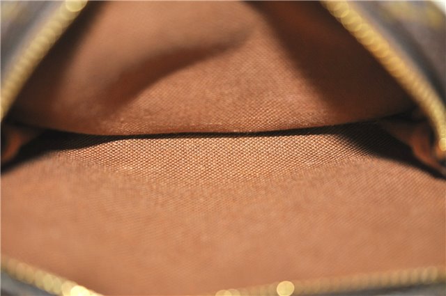 Authentic Louis Vuitton Monogram Montsouris PM Backpack M51137 LV J0745