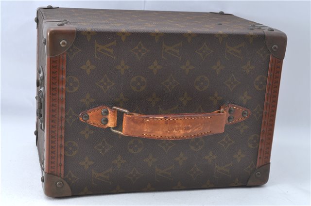 Authentic Louis Vuitton Monogram Boite Flacons Cosmetic Box M21828 LV J0760