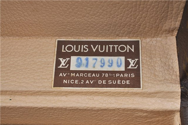 Authentic Louis Vuitton Monogram Boite Flacons Cosmetic Box M21828 LV J0760