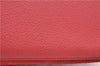 Authentic GUCCI Bamboo Hand Bag Suede Leather Red J0761