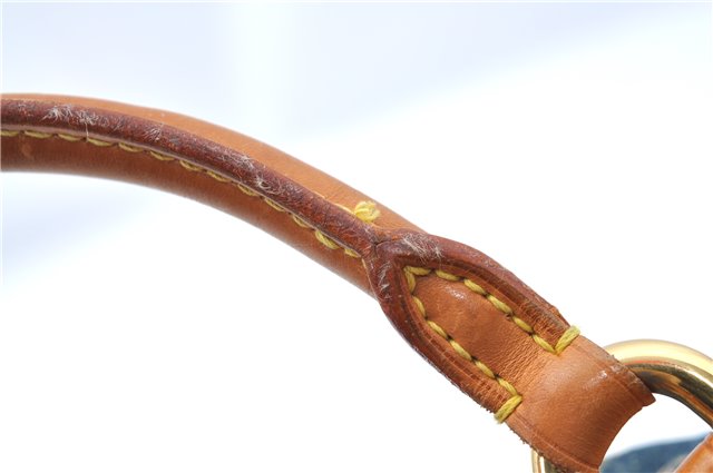 Authentic Louis Vuitton Monogram Denim Pleaty Hand Bag M95020 LV J0762