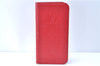 Authentic Louis Vuitton Empreinte Folio iPhone X Case Red M63588 LV J0773