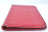 Authentic Louis Vuitton Empreinte Folio iPhone X Case Red M63588 LV J0773