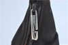 Authentic GUCCI Shoulder Hand Bag Purse Nylon Leather Brown  J0775