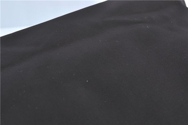 Authentic GUCCI Shoulder Hand Bag Purse Nylon Leather Brown  J0775