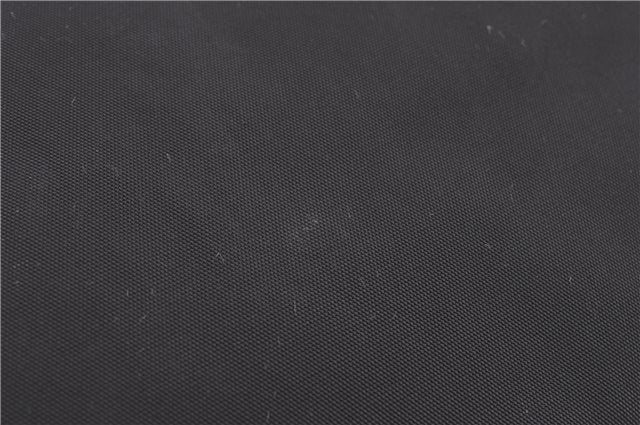 Authentic GUCCI Shoulder Hand Bag Purse Nylon Leather Brown  J0775