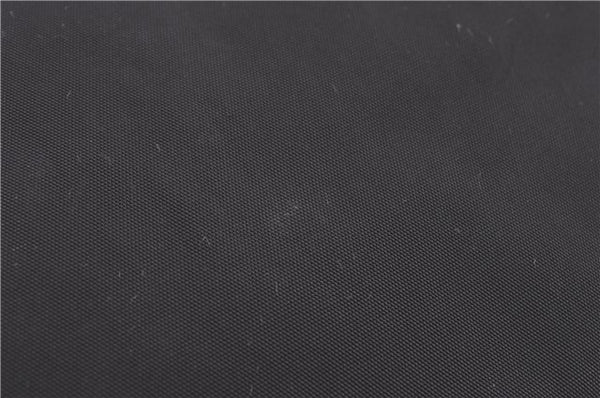 Authentic GUCCI Shoulder Hand Bag Purse Nylon Leather Brown  J0775