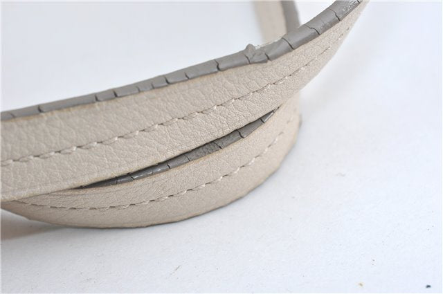 Auth Louis Vuitton Monogram Empreinte Lumineuse PM Tote Bag M93411 White J0778