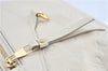Auth Louis Vuitton Monogram Empreinte Lumineuse PM Tote Bag M93411 White J0778