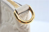Auth Louis Vuitton Monogram Empreinte Lumineuse PM Tote Bag M93411 White J0778