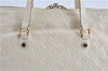 Auth Louis Vuitton Monogram Empreinte Lumineuse PM Tote Bag M93411 White J0778