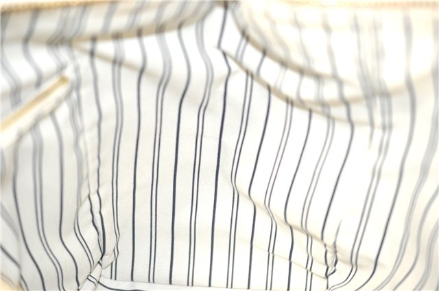 Auth Louis Vuitton Monogram Empreinte Lumineuse PM Tote Bag M93411 White J0778