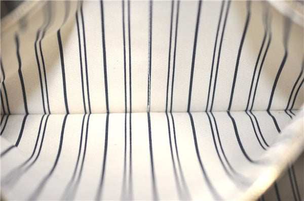 Auth Louis Vuitton Monogram Empreinte Lumineuse PM Tote Bag M93411 White J0778