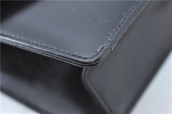 Authentic GUCCI Shoulder Cross Body Bag Purse Leather Black J0779