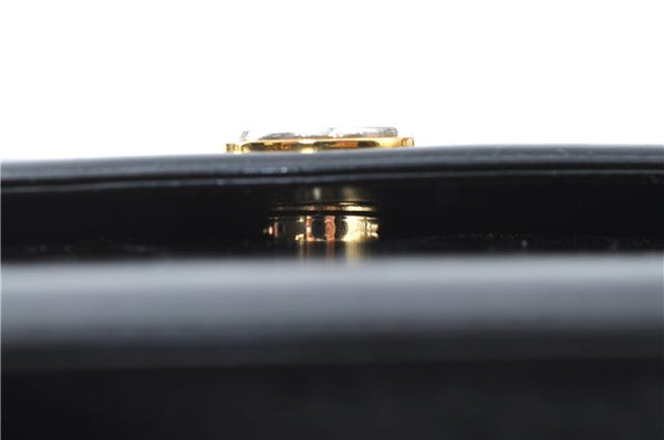 Authentic GUCCI Shoulder Cross Body Bag Purse Leather Black J0779