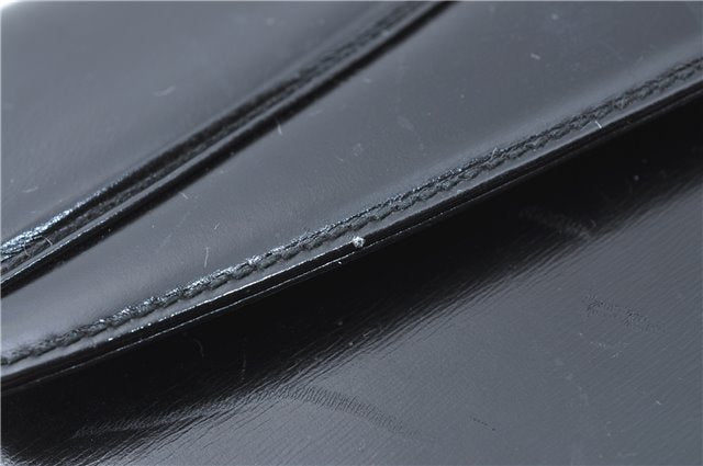 Authentic GUCCI Shoulder Cross Body Bag Purse Leather Black J0779