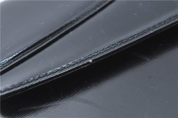 Authentic GUCCI Shoulder Cross Body Bag Purse Leather Black J0779