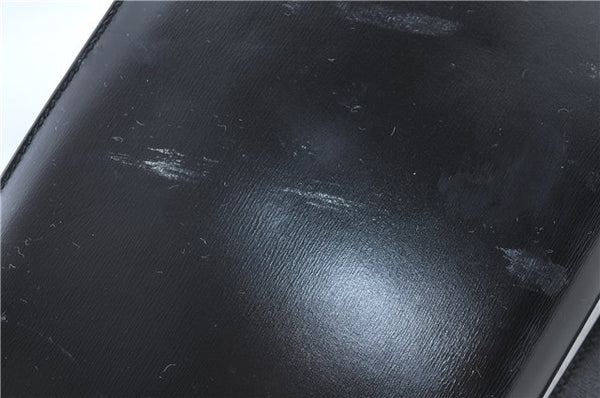 Authentic GUCCI Shoulder Cross Body Bag Purse Leather Black J0779