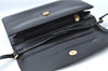 Authentic GUCCI Shoulder Cross Body Bag Purse Leather Black J0779