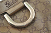 Authentic GUCCI Abbey GG Crystal Shoulder Tote Bag PVC Leather 189835 Gold J0782