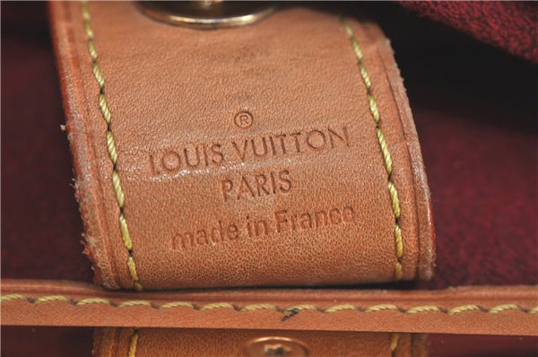 Auth Louis Vuitton Monogram Multicolor Judy MM 2Way Hand Bag M40255 White J0790