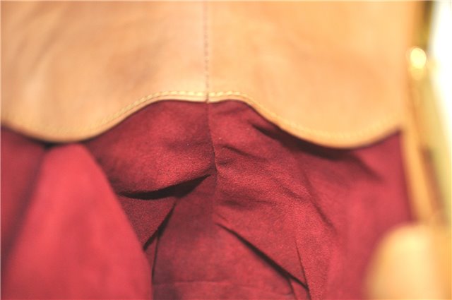 Auth Louis Vuitton Monogram Multicolor Judy MM 2Way Hand Bag M40255 White J0790