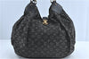 Auth Louis Vuitton Monogram Denim XL Shoulder Hand Bag Black M95510 LV J0793