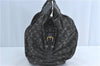 Auth Louis Vuitton Monogram Denim XL Shoulder Hand Bag Black M95510 LV J0793