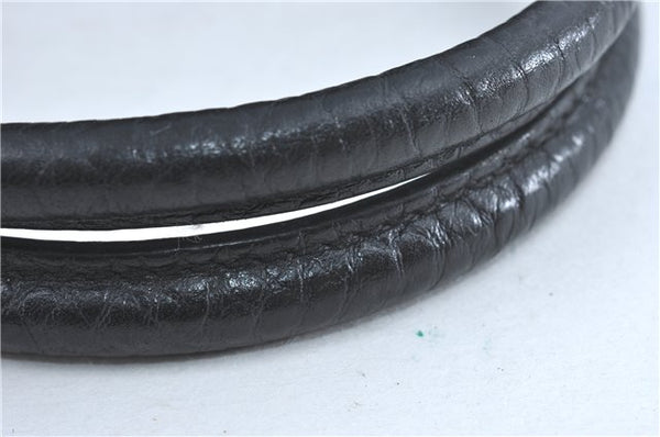 Auth Louis Vuitton Monogram Denim XL Shoulder Hand Bag Black M95510 LV J0793