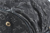Auth Louis Vuitton Monogram Denim XL Shoulder Hand Bag Black M95510 LV J0793