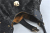 Auth Louis Vuitton Monogram Denim XL Shoulder Hand Bag Black M95510 LV J0793