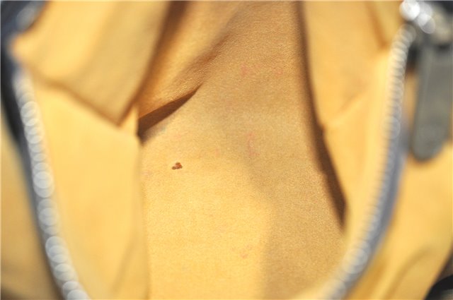 Auth Louis Vuitton Monogram Denim XL Shoulder Hand Bag Black M95510 LV J0793