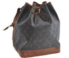 Authentic Louis Vuitton Monogram Noe Shoulder Cross Body Bag M42224 LV J0794