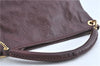 Auth Louis Vuitton Monogram Empreinte Artsy MM Shoulder Bag M93828 Purple J0795
