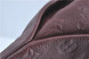 Auth Louis Vuitton Monogram Empreinte Artsy MM Shoulder Bag M93828 Purple J0795