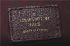 Auth Louis Vuitton Monogram Empreinte Artsy MM Shoulder Bag M93828 Purple J0795
