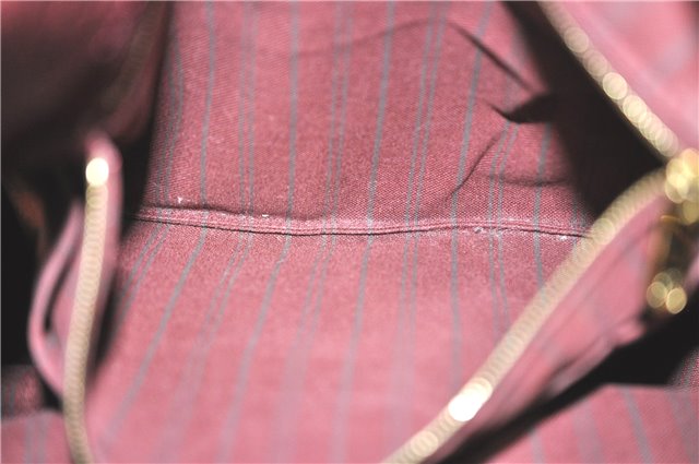 Auth Louis Vuitton Monogram Empreinte Artsy MM Shoulder Bag M93828 Purple J0795