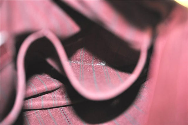 Auth Louis Vuitton Monogram Empreinte Artsy MM Shoulder Bag M93828 Purple J0795