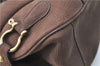 Authentic BURBERRY Vintage Leather Shoulder Hand Bag Purse Brown J0796