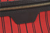 Authentic Louis Vuitton Damier Neverfull MM Shoulder Tote Bag N41358 LV J0799